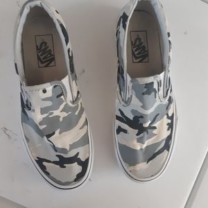 Camo Vans size 8 in womens 6.5 in mens